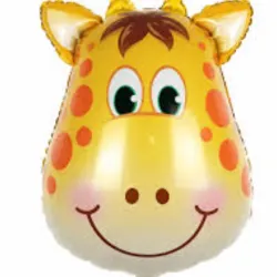 GLOBO MET 32" CABEZA JIRAFA