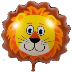 GLOBO MET 32" CABEZA LEON