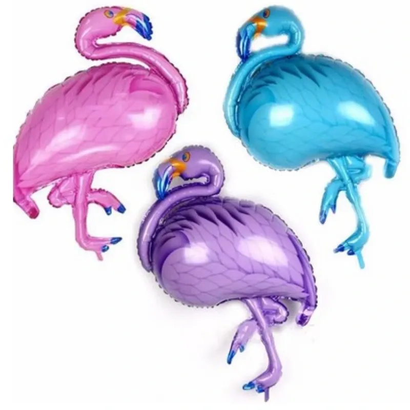 GLOBO MET 32" FLAMENCO AZUL