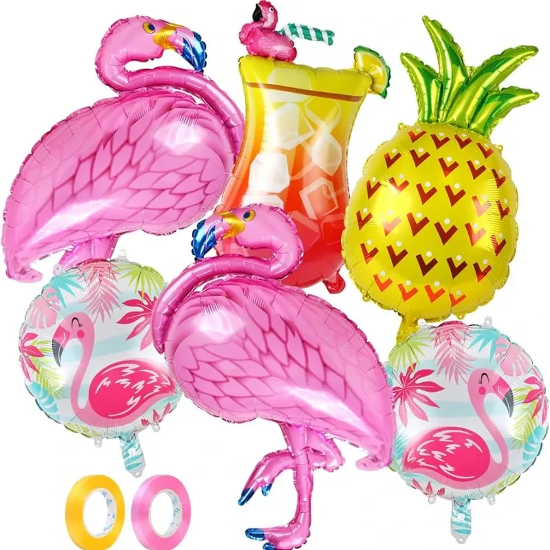 GLOBO MET 32" FLAMENCO ROSADO