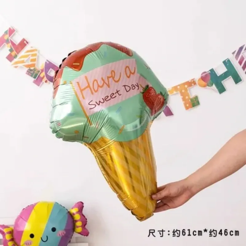 GLOBO MET 32" HELADO