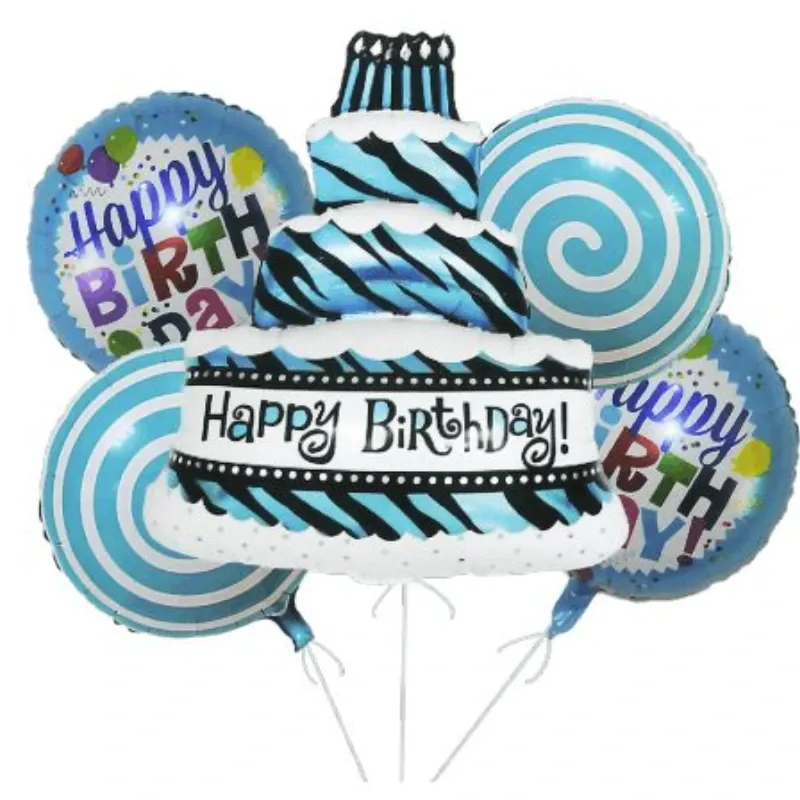 GLOBO MET 32" KAKE CELESTE