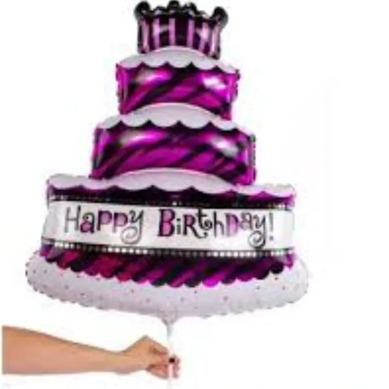 GLOBO MET 32" KAKE FUCSIA