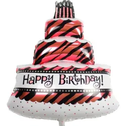 GLOBO MET 32" KAKE ROJO