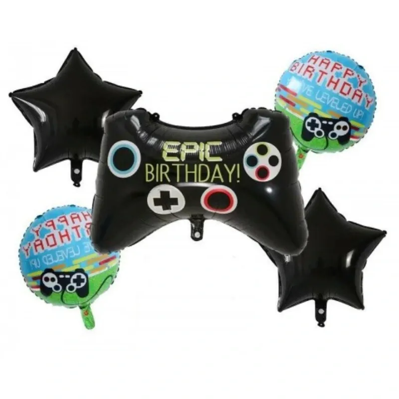 GLOBO MET 32" MANDO VIDEO JUEGO NEGRO