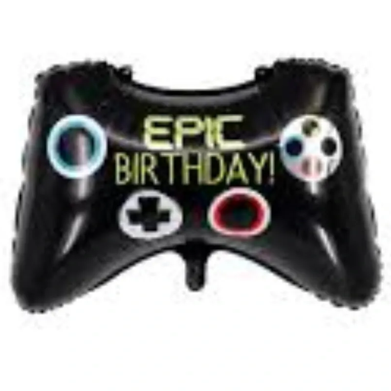 GLOBO MET 32" MANDO VIDEO JUEGO NEGRO