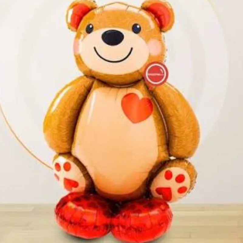 GLOBO MET 32" OSO CON OVEROL