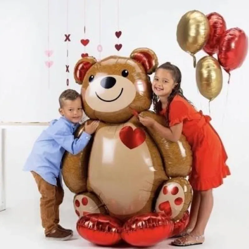 GLOBO MET 32" OSO CON OVEROL