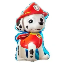 GLOBO MET 32" PAW PATROL PERRO BOMBERO
