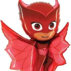 GLOBO MET 32" PIJAMA ROJO