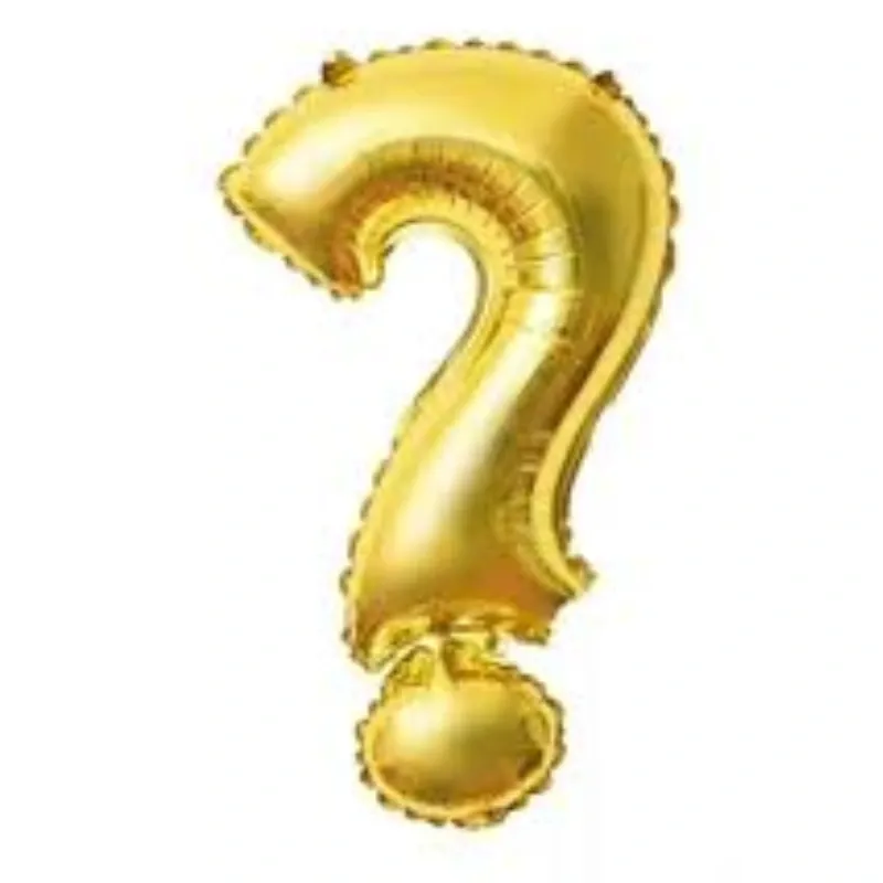 GLOBO MET 32" SIGNO ? DORADO