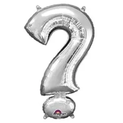 GLOBO MET 32" SIGNO ? PLATEADO