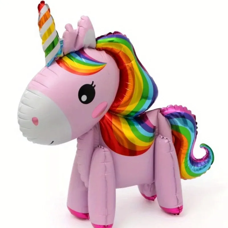 GLOBO MET 32" UNICORNIO 4 PATAS