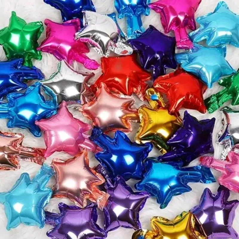 GLOBO MET 5" ESTRELLA AZUL