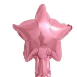 GLOBO MET 5" ESTRELLA ROSAGOLD