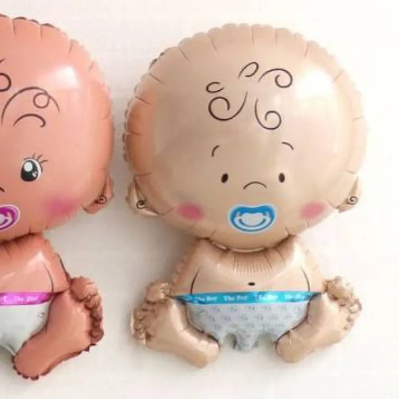 GLOBO MET 9" BEBE VARON
