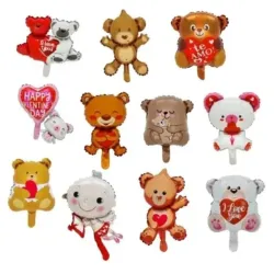GLOBO MET 9" FIGURAS AMOR