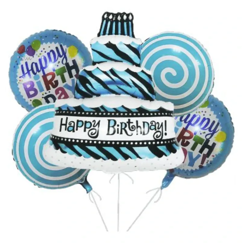 GLOBO MET 9" KAKE CELESTE