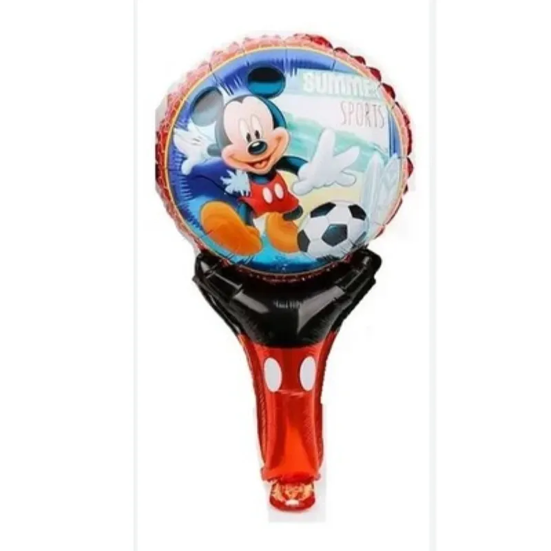 GLOBO MET 9" MICKEY CON MANGO