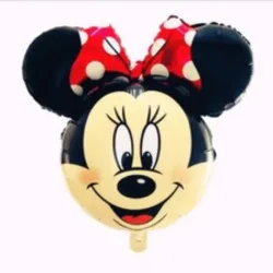 GLOBO MET 9" MINNIE CABEZA