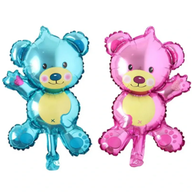 GLOBO MET 9" OSO AZUL