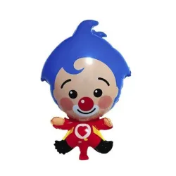 GLOBO MET 9" PAYASO PLIM