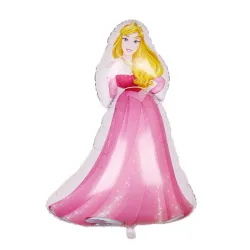 GLOBO MET 9" PRINCESA BELLA DURMIENTE