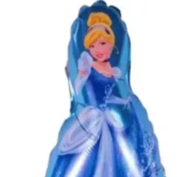 GLOBO MET 9" PRINCESA CENICIENTA