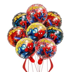 GLOBO MET 9" REDONDO AVENGERS SPIDERMAN
