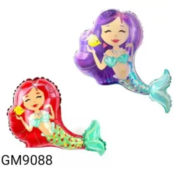 GLOBO MET 9" SIRENA