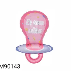 GLOBO MET 9" TETE ROSADO
