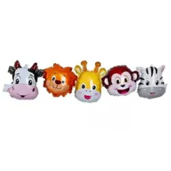 GLOBO MET CADENETA INFLABLE ANIMALES DE LA SELVA