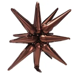 GLOBO MET ESTRELLA 3D CARMELITA