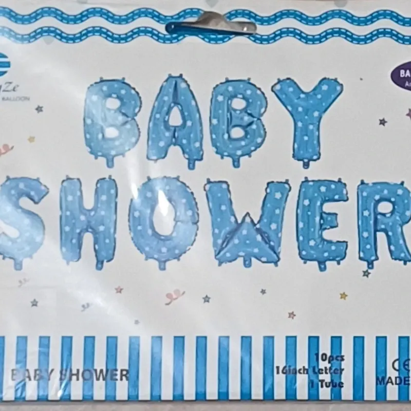 GLOBO MET FRASE BABY SHOWER