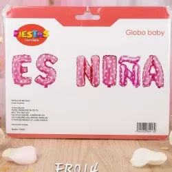 GLOBO MET FRASES ES NIÑA