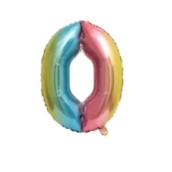 GLOBO METALIZADO 16" # 0 TORNASOL