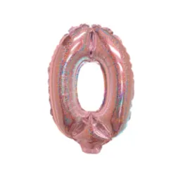 GLOBO METALIZADO 16" # 0 ROSAGOLD