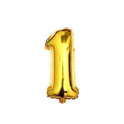 GLOBO METALIZADO 16" # 1 DORADO