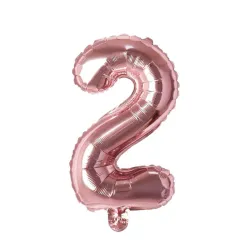 GLOBO METALIZADO 16" # 2 ROSAGOLD