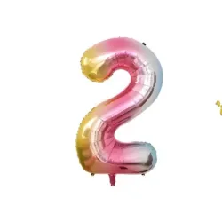 GLOBO METALIZADO 16" # 2 TORNASOL