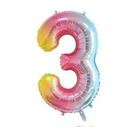 GLOBO METALIZADO 16" # 3 TORNASOL