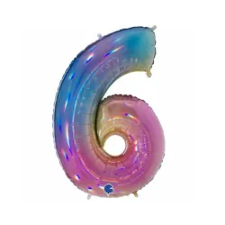 GLOBO METALIZADO 16" # 6 TORNASOL