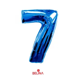 GLOBO METALIZADO 16" # 7 AZUL
