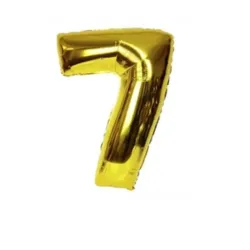 GLOBO METALIZADO 16" # 7 DORADO