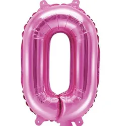 GLOBO METALIZADO 32" # 0 FUCSIA