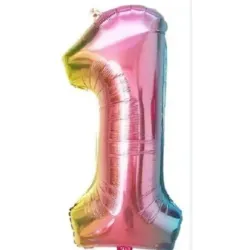 GLOBO METALIZADO 32" # 1 TORNASOL