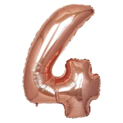 GLOBO METALIZADO 32" # 4 ROSAGOLD