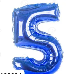 GLOBO METALIZADO 32" # 5 AZUL