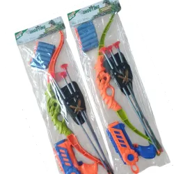 JUGUETE ARCO Y PISTOLA FUNDA