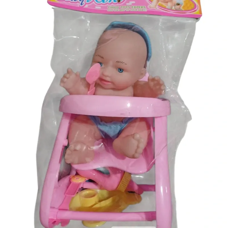 JUGUETE BEBE EN SILLA DE COMIDA LOVELY